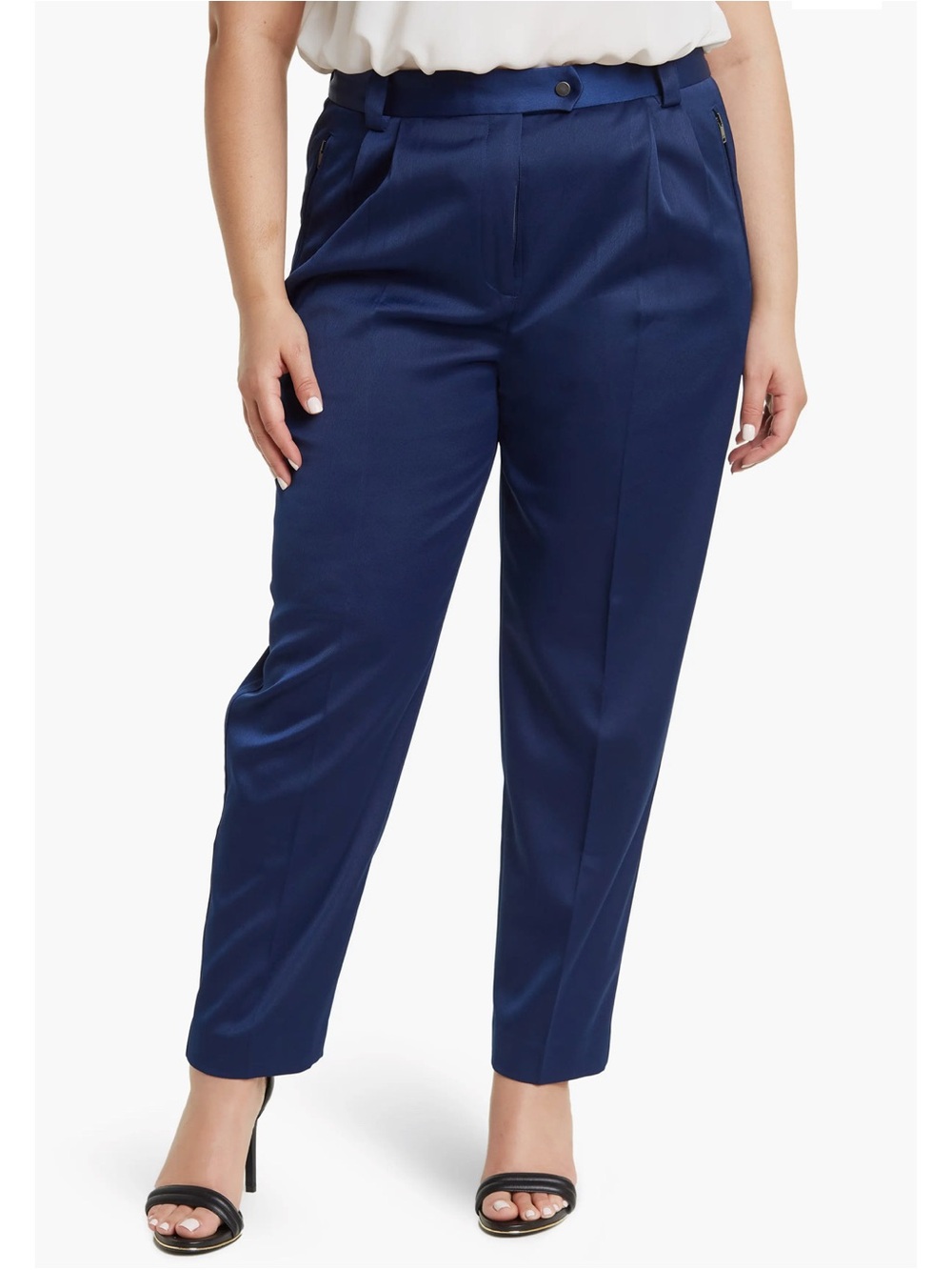 Reiss Jaida Satin Trousers